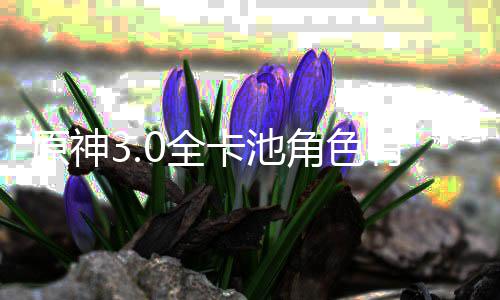 爆料原神有哪些 信息卡池卡池角色角色0全0全