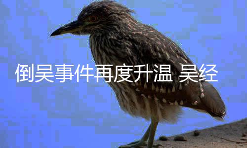 倒吴再度组委职要事件升温会辞 吴经国拒绝求