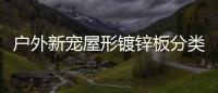 户外新宠屋形镀锌板分类垃圾桶