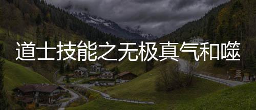 道士之无噬血术介绍技能极真气和