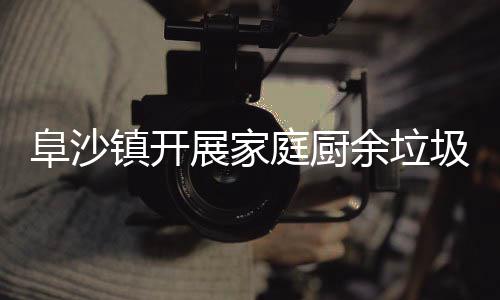 类入余垃镇开展家户宣庭厨传阜沙圾分